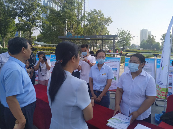 天正檢測受邀參與泰安市“質(zhì)量月”現(xiàn)場宣傳服務活動